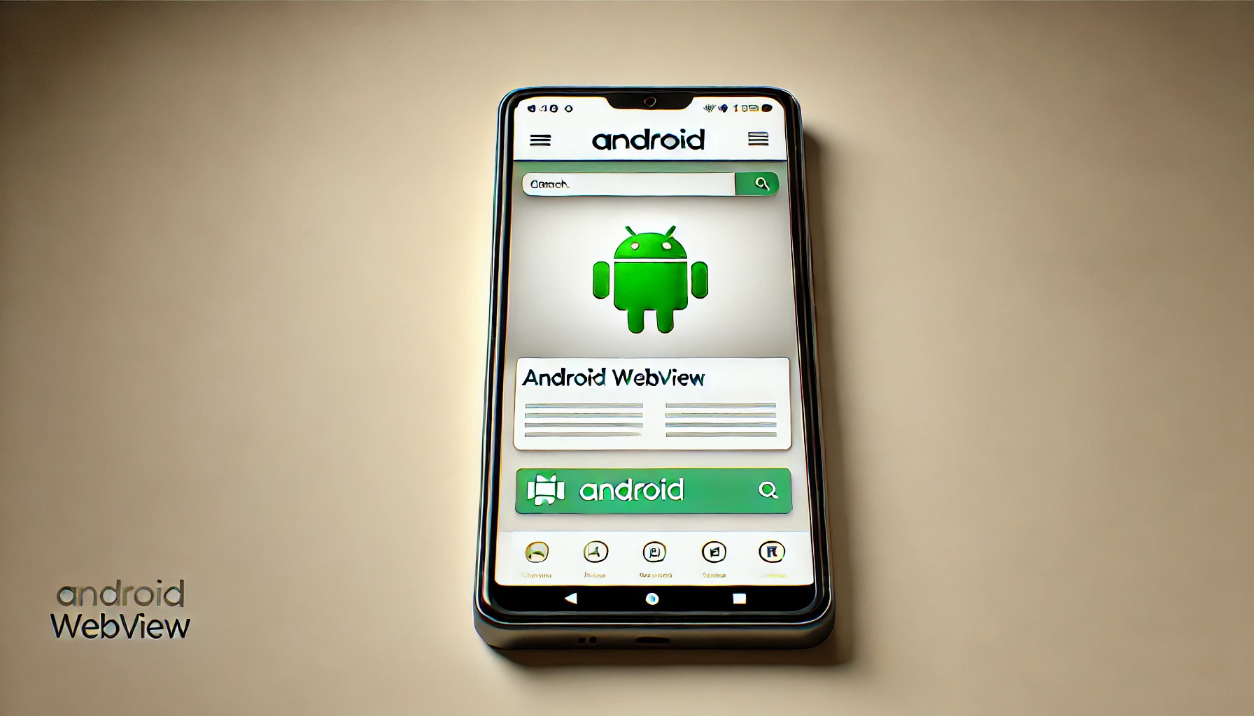 Android WebView Illustration
